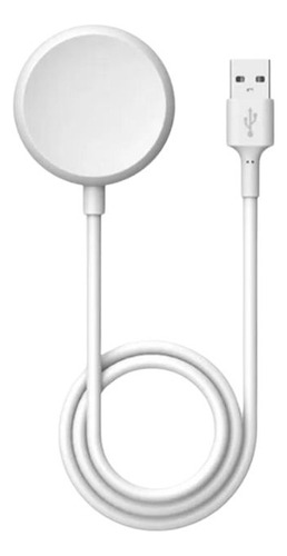Carregador Cabo Usb Compatível Haylou Watch R8 Cor Branco