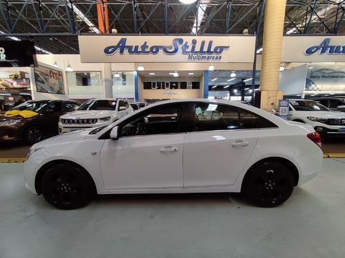 Imagem 7 de 13 de Chevrolet Cruze Lt 1.8 Flex Branco 2012 (automático + Couro)