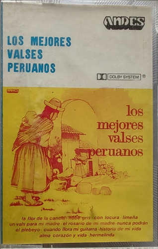 Cassette De Los Mejores Valses Peruanos Varios Interpre(2620