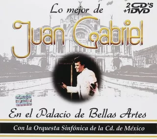 Lo Mejor De Juan Gabriel En Palacio Bellas Artes 2 Cd + Dvd