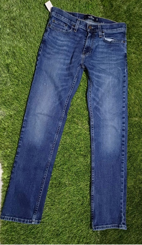 Pantalón De Mezclilla Hollister Hombre