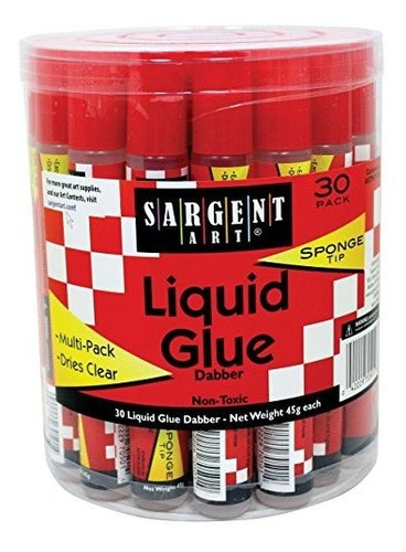 Sargent Art 97  0501 30 Ct Pegamento Liquido Dabber Cubeta P