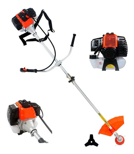Roçadeira Nakan Mult-função 63cc 2t C/sabre De Poda 30cm