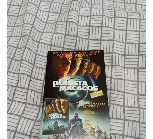 Dvd Dupla Planeta Dos Macacos Um Filme De Tim Burton (Usado)