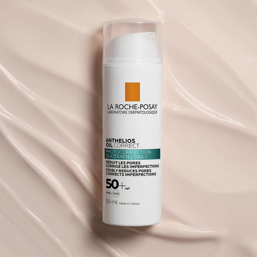 Protector Solar Reductor De Poros Anthelios Oil Correct 50ml