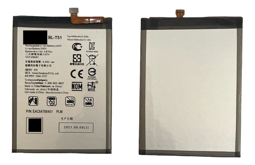 Bateria Compatible Con LG K52 Lmk520 Bl-t51