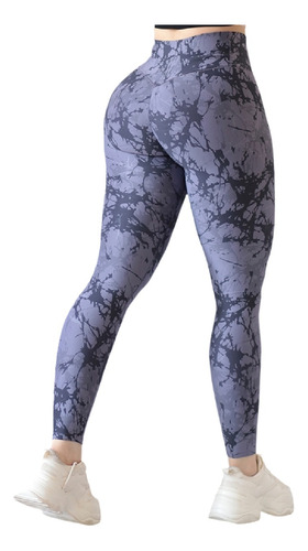 Leggins Textil Colombiano Push Up Elegante Mallones Licras