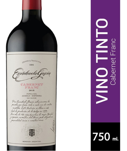 Vino Escorihuela Gascon Cabernet Franc