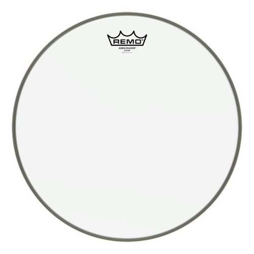 Parche De Bateria Remo Usa Ambassador Clear 10 