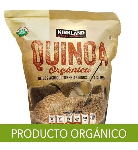 Quinoa Orgánica Kirkland Signature 2.04 Kg