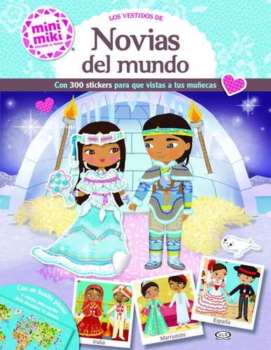 Los Vestidos De Novias Del Mundo / Incluye 300 Stickers / Ve