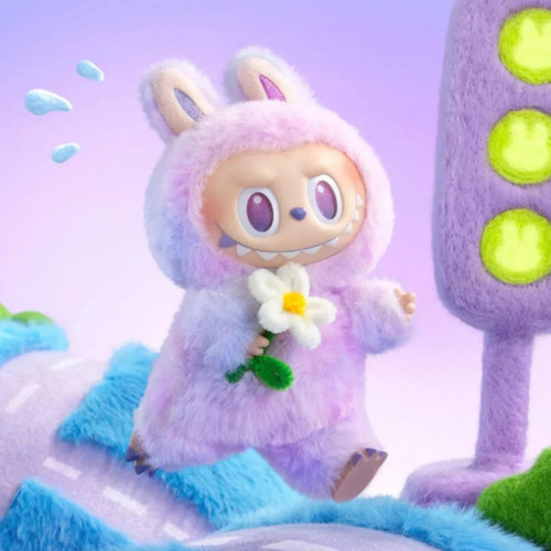 Figura De La Colección Popmart De Labubu V3 Doll Big Into En