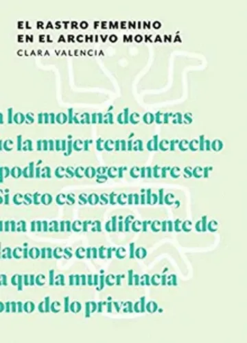 Libro Fisico El Rastro Femenino En El Archivo Mokana (Usado)