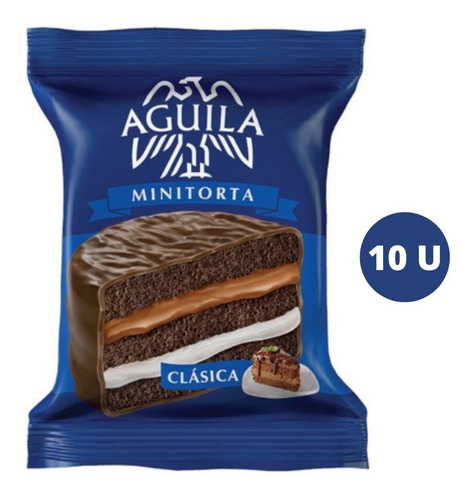 Alfajor Minitorta Aguila Clasico X10 U *golosinas Del Sur*