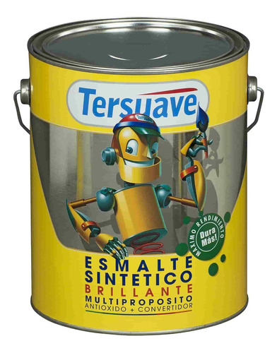 Multipropósito Convertidor Brillante Esmalte Tersuave 1l Color Verde claro