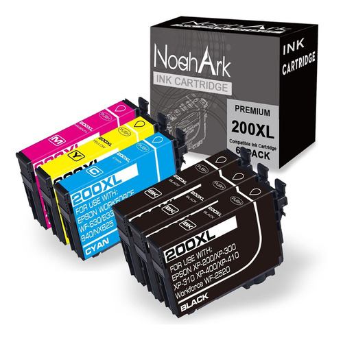 Noahark Remanufactured Ink Cartridge Replacement For Epson