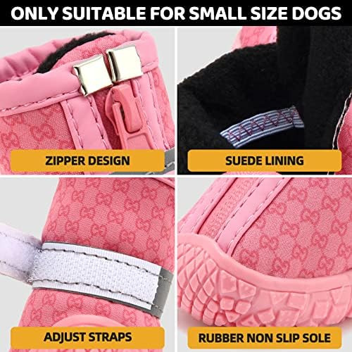 Zapatos Para Perros Para Perros Pequeños, Botas Impermeables