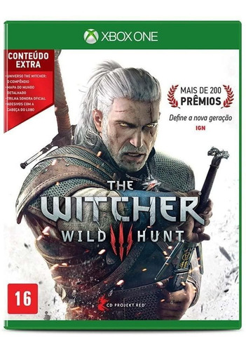 The Witcher 3 Wild Hunt Xbox One Usado Mídia Física Completo