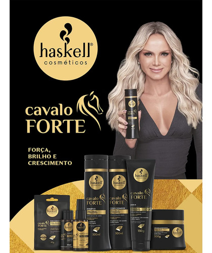 Tônico Ativador Cavalo Forte Haskell 120ml