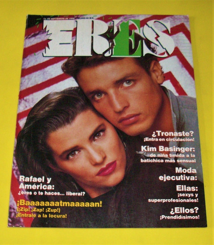 America Rafael Rojas Revista Eres 1989 Kim Basinger Viva Voz