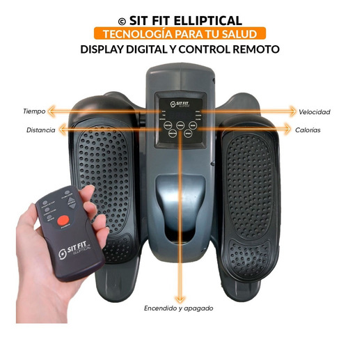 Ejercitador Elíptico Para Piernas Sit Fit Elliptical