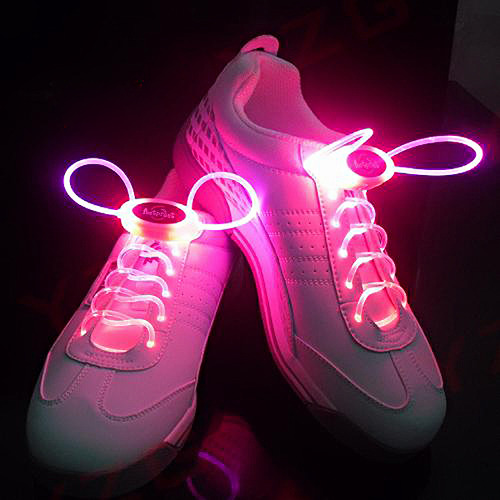 Cordones Decorativos Led Que Destellan Y Brillan, 4 Pares