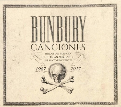 Cd Enrique Bunbury Canciones 1987-2017 - 3 Cds