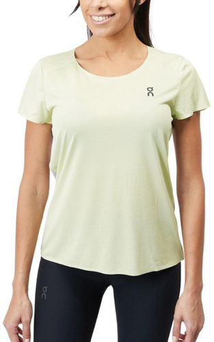 Playera Running On Running Performance-t Verde Mujer 202.004