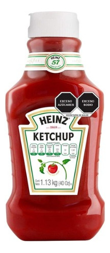 Salsa Catsup Heinz 2 Pzas De 1.13 Kg