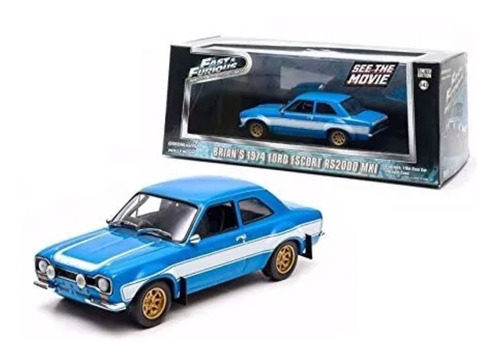 Ford Escort Rs 2000 Mk1 Brian 1974 1/43 Greenlight