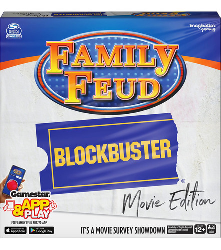 Family Feud Blockbuster Edition, Juego De Mesa Movie Trivia 