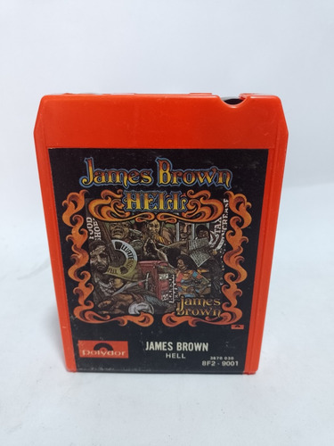 Cartucho 8 Track James Brown / Hell