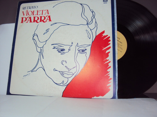 Vinilo Lp 165  Retrato Violeta Parra