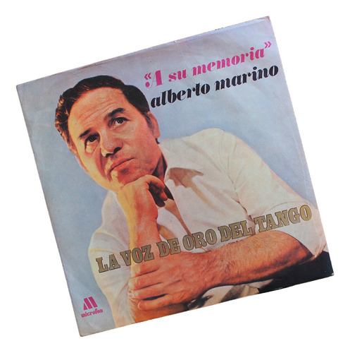 ¬¬ Vinilo Tango Alberto Marino / A Su Memoria Zp 