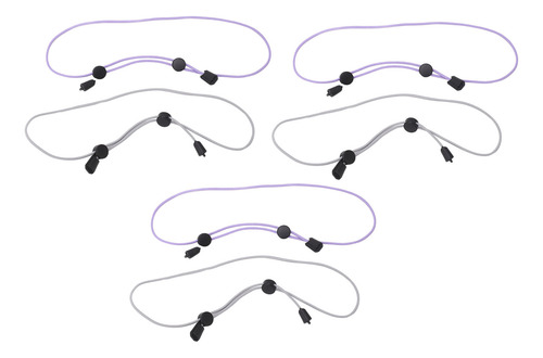 Cinturón Para Camisas, 6 Unidades, 74 Cm, Elástico, Ajustabl