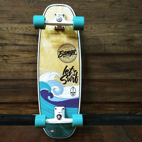 Surfskate Banga Boards Wave Cx - 100% Maple Carver - Cuotas