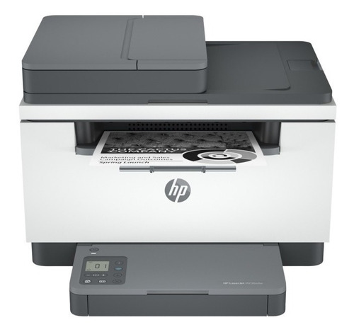 Impresora  multifunción HP LaserJet M236sdw con wifi blanca y gris 115V - 127V