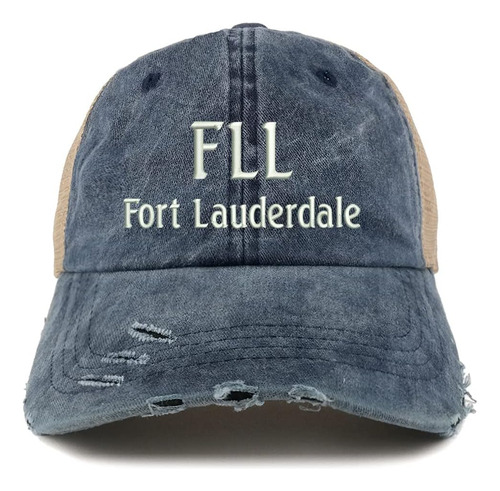 Trendy Shop Fll Fort Lauderdale Gorra De Camionero Bordada D