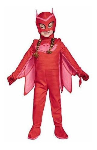 Disfraz Bebe - Disfraz Bebe - Deluxe Pj Masks Owlette Costum