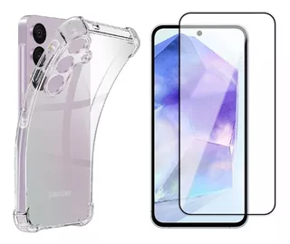 Capa Capinha Case + Película 3d Para Samsung Galaxy A55 6.6