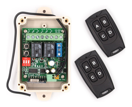 Solidremote, Receptor Universal De Radiofrecuencias De 12 A 