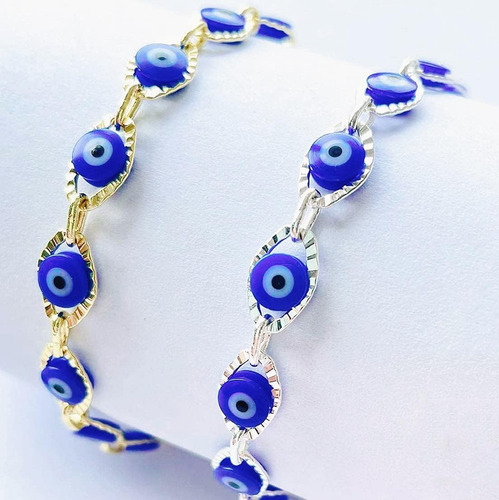 Reaowazo Pulsera De Mal De Ojo Para Mujer, Tobillera De Ojo