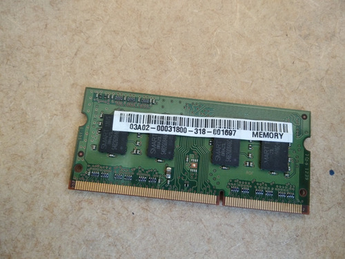 Memória 2gb Ddr3 1600 Original LG S460/asus K45a Sh564568fh8