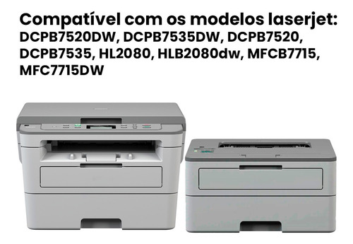 1 Cilindro Dr-b021 E 1 Toner B021 Dcp-b7520dw Dcp-b7535dw