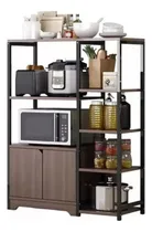 Comprar Estante Organizador Rack Multiuso De Cocina Metal Madera Us