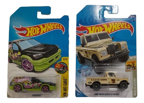 Hot Wheels Combo Land Rover Series Ill Pickup Y Fandango