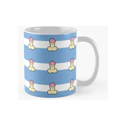 Taza Pene Muy Bonito Argentino Vestido Con Sombrero De Capil