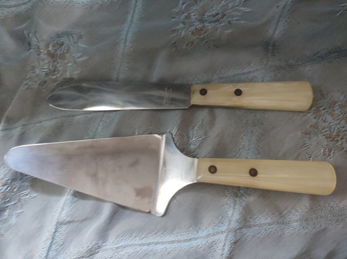 Espátula Para Torta Y Cuchillo Retro