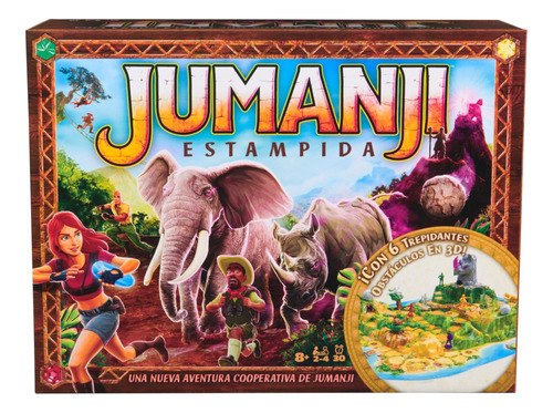 Jumanji Estampida, Juego En 3d Basado En La Película