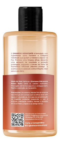 Shampoo Hidratante Essenciais - 350ml
